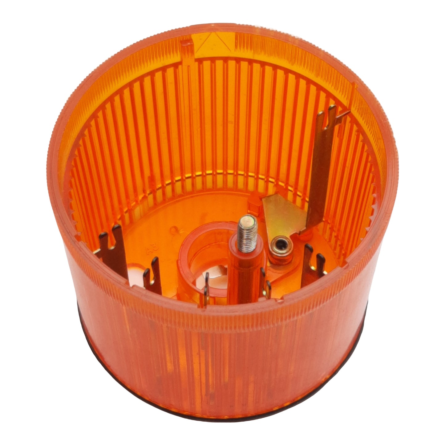 Used Telemecanique XVA-LC3-O Beacon Stack Light Orange 240VAC 7W Max, ø68mm *No Bulb*