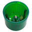 Used Telemecanique XVA-LC3-G Beacon Stack Light Green, 240VAC 7W Max, ø68mm *No Bulb*