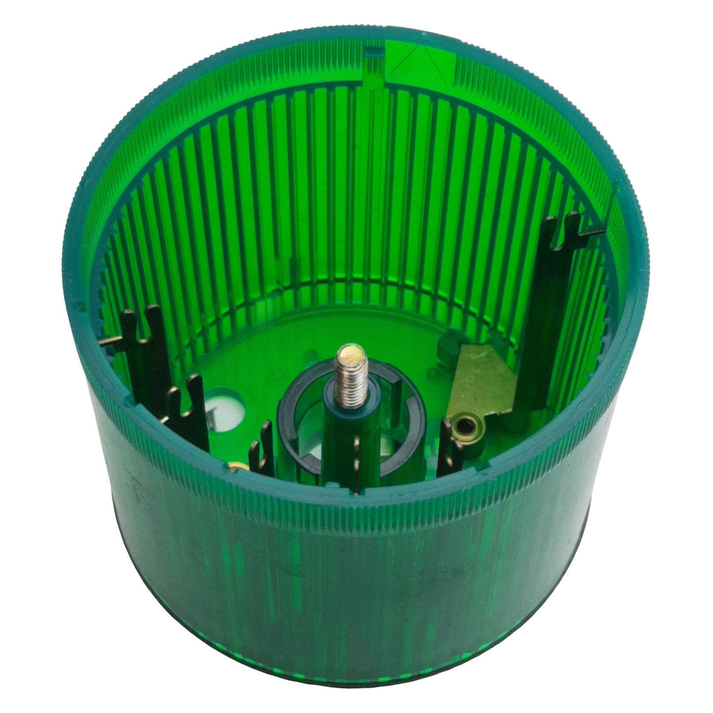 Used Telemecanique XVA-LC3-G Beacon Stack Light Green, 240VAC 7W Max, ø68mm *No Bulb*