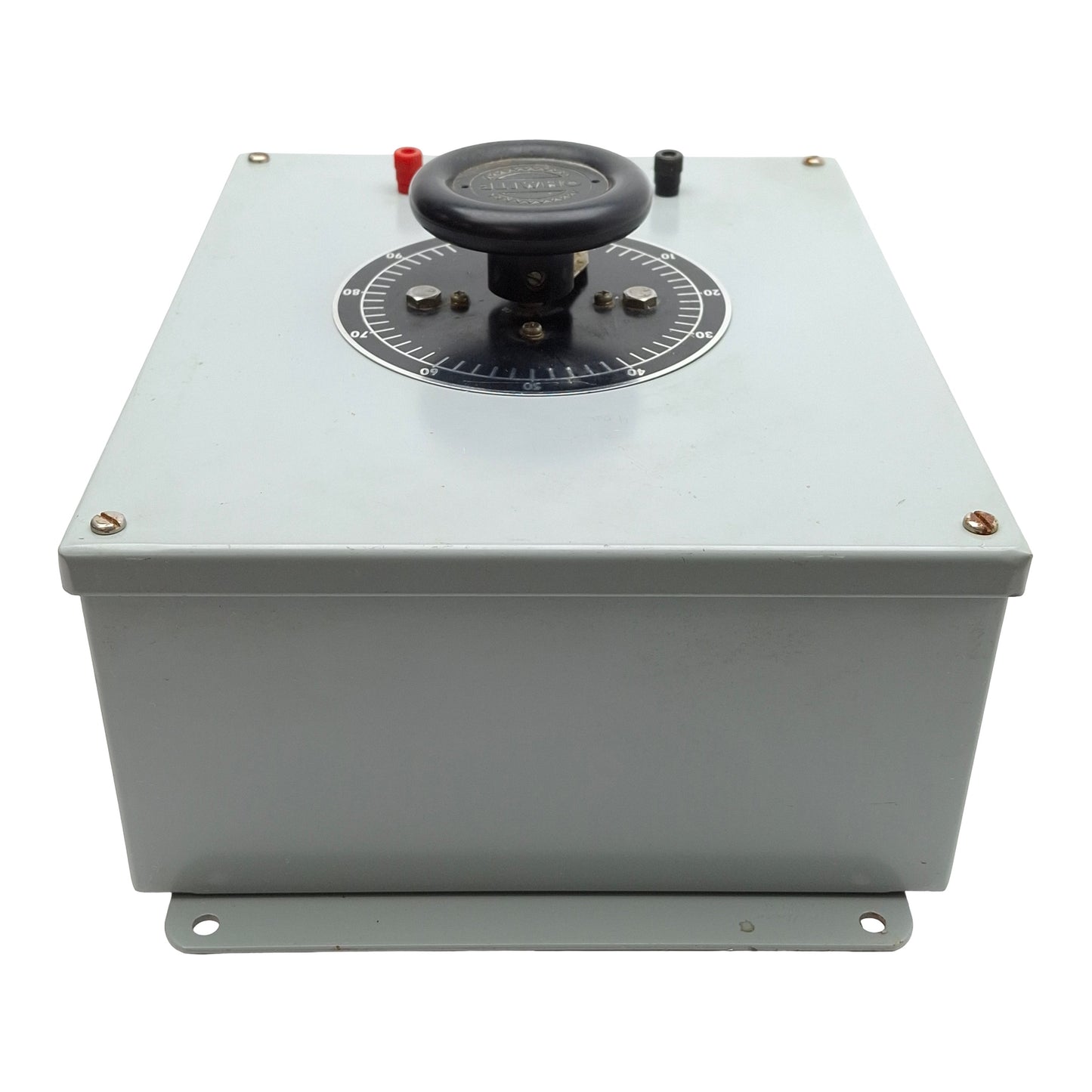 Used Ohmite RRS8R0 Steel Rheostat Enclosure, 8Ω, 500W, 7.9A, 12in x 10in x 5.25in