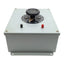 Used Ohmite RRS8R0 Steel Rheostat Enclosure, 8Ω, 500W, 7.9A, 12in x 10in x 5.25in