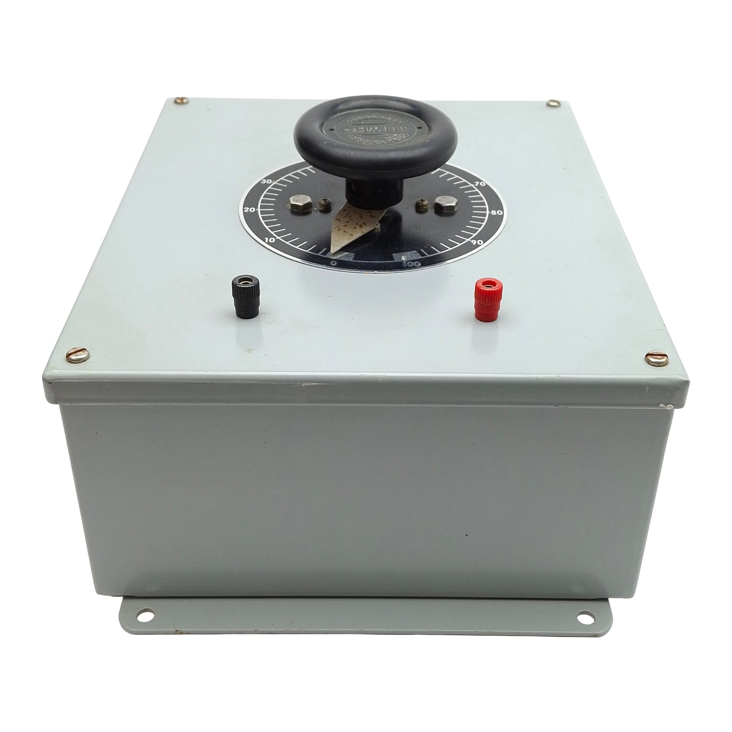 Used Ohmite RRS8R0 Steel Rheostat Enclosure, 8Ω, 500W, 7.9A, 12in x 10in x 5.25in