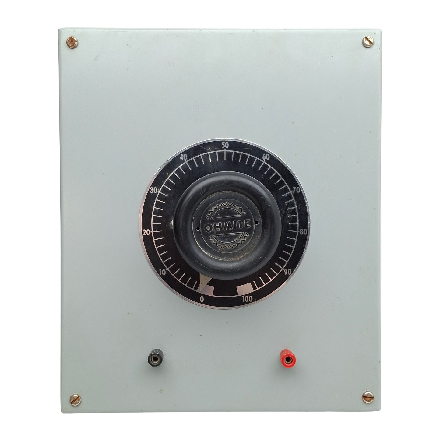 Used Ohmite RRS8R0 Steel Rheostat Enclosure, 8Ω, 500W, 7.9A, 12in x 10in x 5.25in