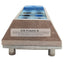 Used Roxtec CF 8 Rectangular Cable Seal, External Dimensions: 5.5"x2.4"x1.6"