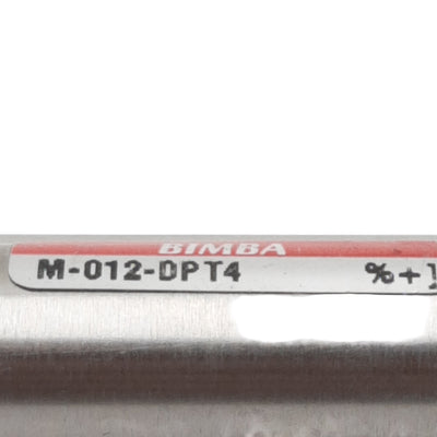 Used Bimba M-012-DPT4 Pneumatic Cylinder, ø7/16in Bore, 2in Stroke, UNF0.190, 250psi