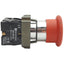 Used Telemecanique ZB4BS844 Red Maintained E-Stop Button ø22mm, 2NC, 600V, 10A