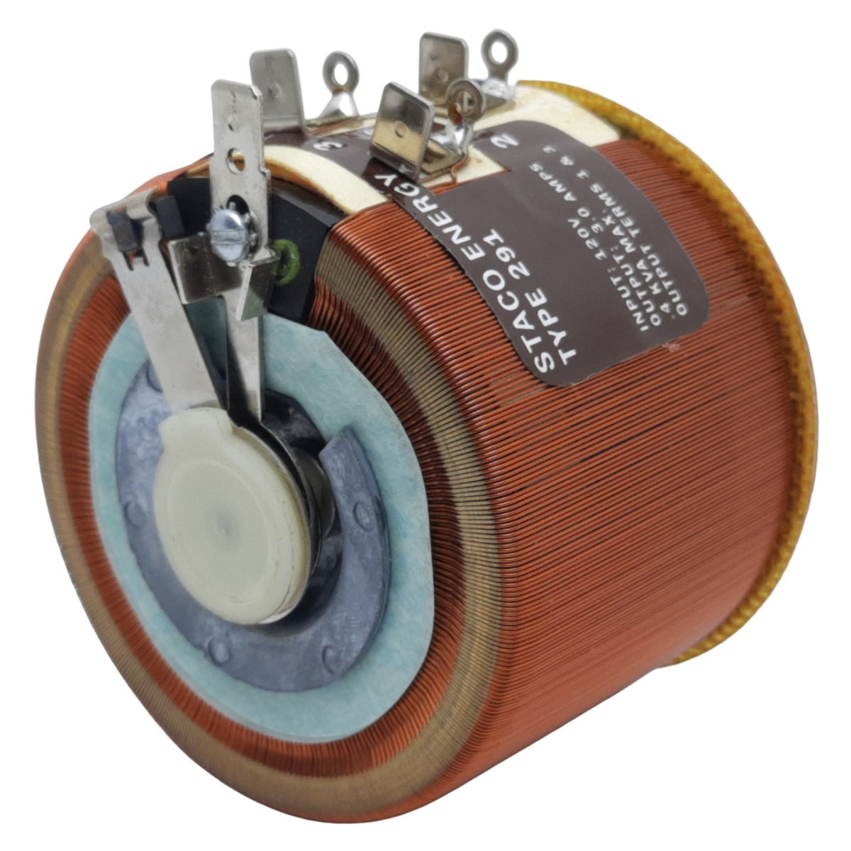 Used Staco Energy Type 291 Variable Transformer, 50/60 Hz, Input 120V, Output 3A