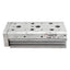 Used SMC MXS12-50 Pneumatic Slide Table, ø12mm Bore, 50mm Stroke, 0.7MPa, *Modified*