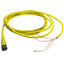 Used Woodhead 704000D02F120 Single Ended 4-Pole Cordset 250VAC/DC, 4A, 22AWG, 12ft