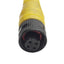 Used Woodhead 704000D02F120 Single Ended 4-Pole Cordset 250VAC/DC, 4A, 22AWG, 12ft