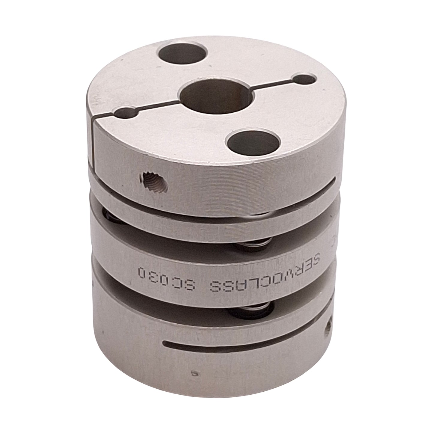 Used Zero-Max SC030 Servoclass Flexible Coupling, ø3/8in & ø14mm Bores, 35in-lb