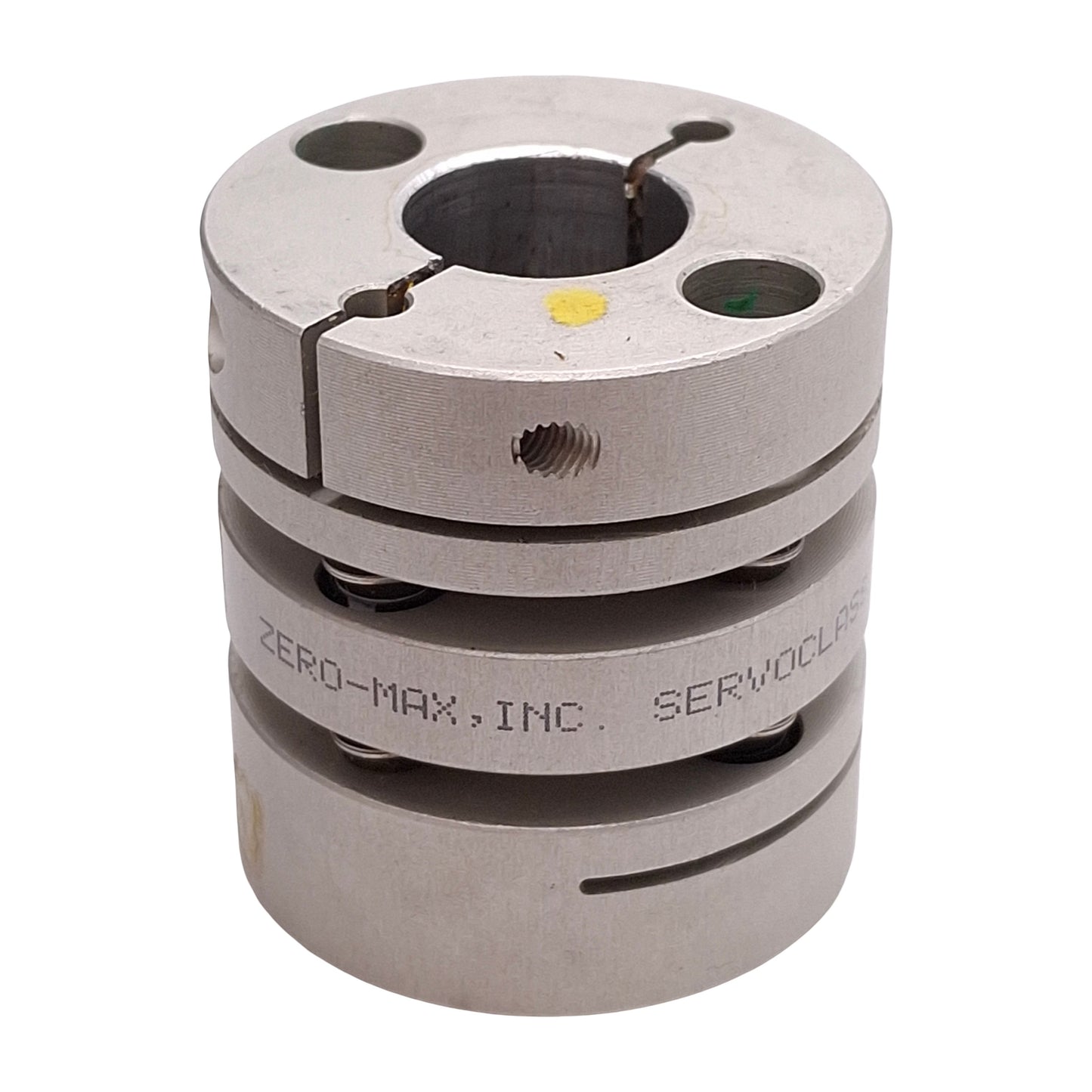 Used Zero-Max SC030 Servoclass Flexible Coupling, ø3/8in & ø14mm Bores, 35in-lb
