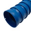 Used Loc-Line 81201 & 81203 Vacuum Hose w/ Round Nozzle, 2-1/2in System, 41 Segments