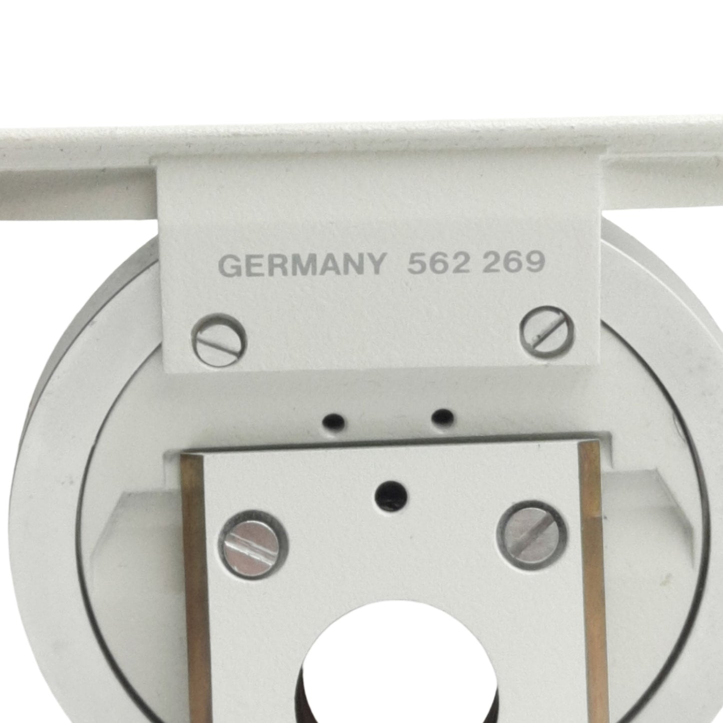 Used Leitz Wetzlar 562269 Revolving Nosepiece For Microscope Objectives, 19mm Thread