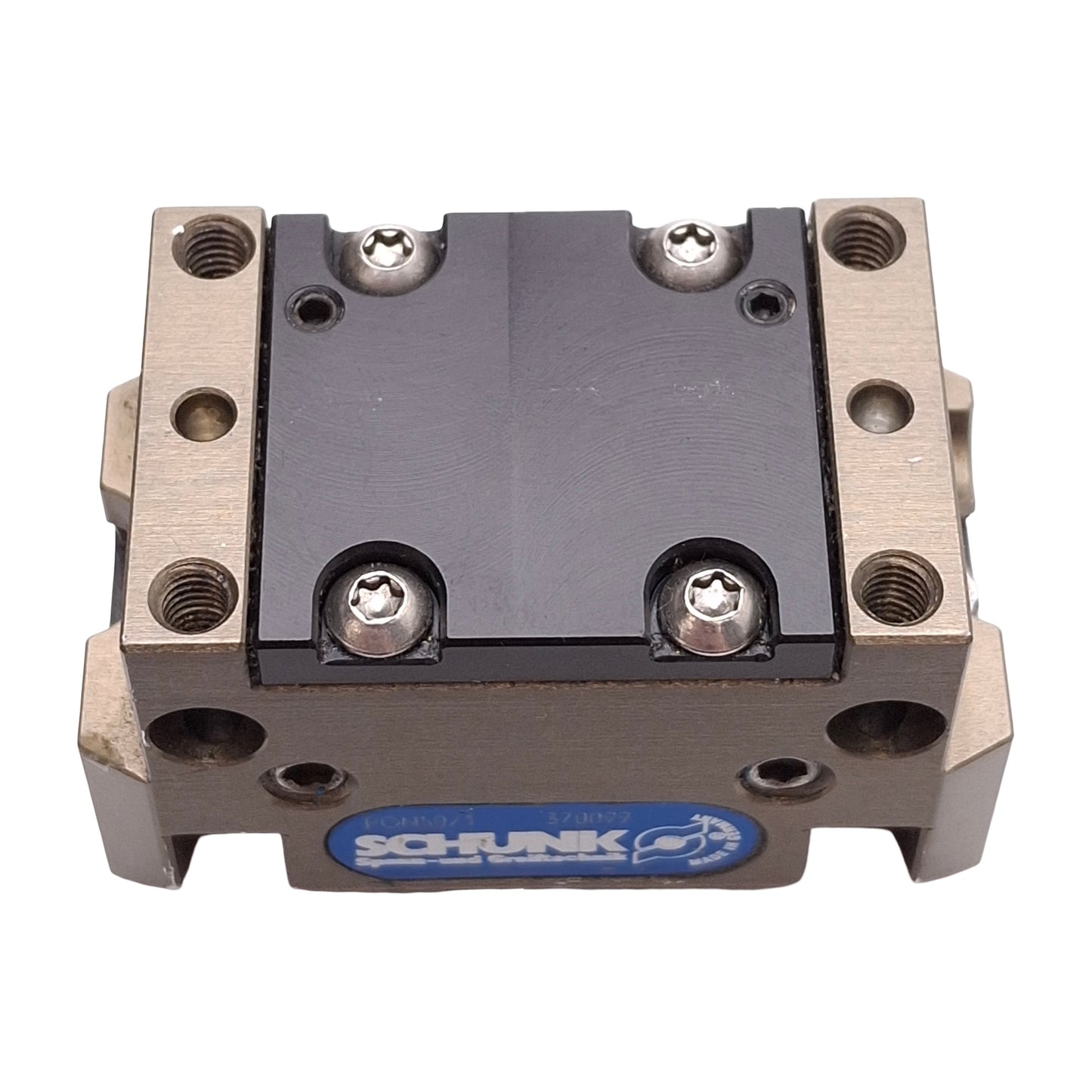 Used Schunk 370099 PGN50/1 Parallel Gripper, 4mm Stroke, 8 bar, 110N Force, M5 Ports