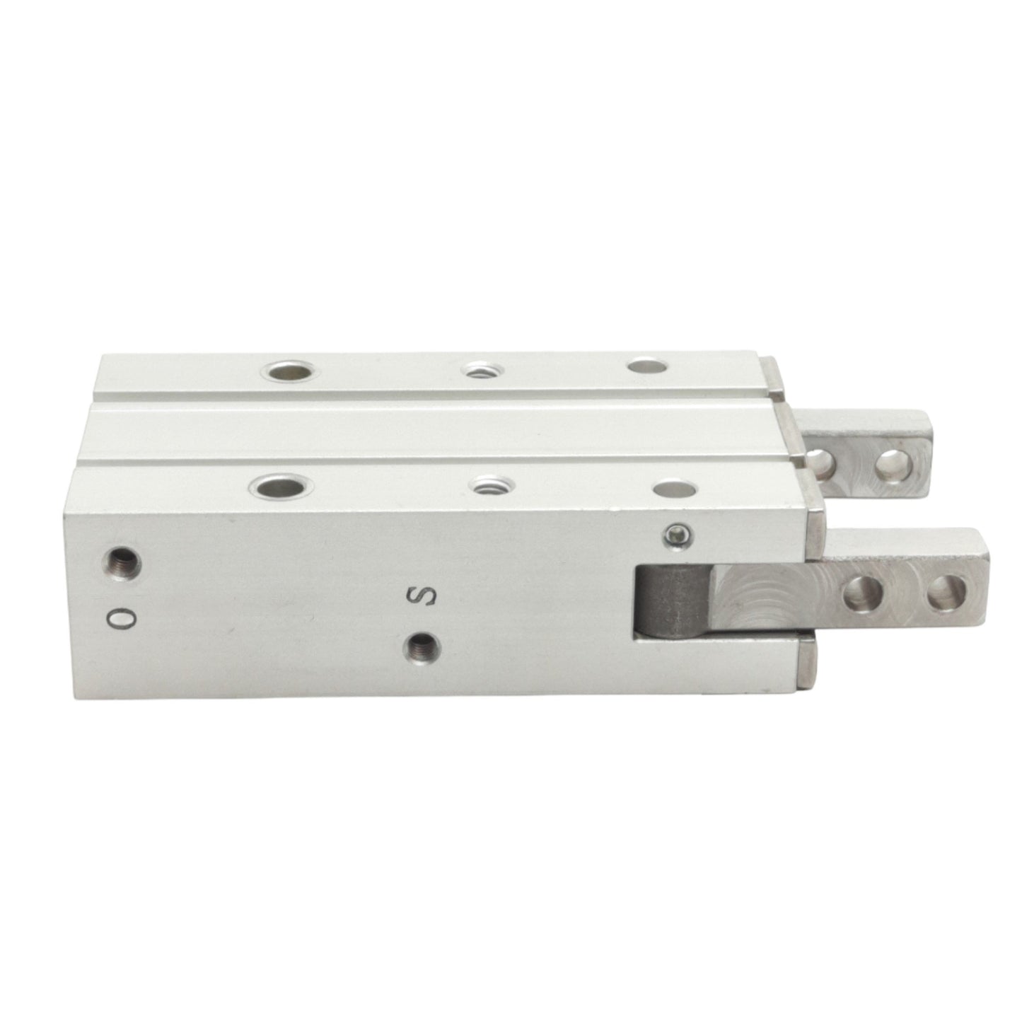 Used SMC MHY2-25D2 Pneumatic Gripper, 180 Degree, Bore: 25mm, 0.1-0.6MPa, M5 Ports