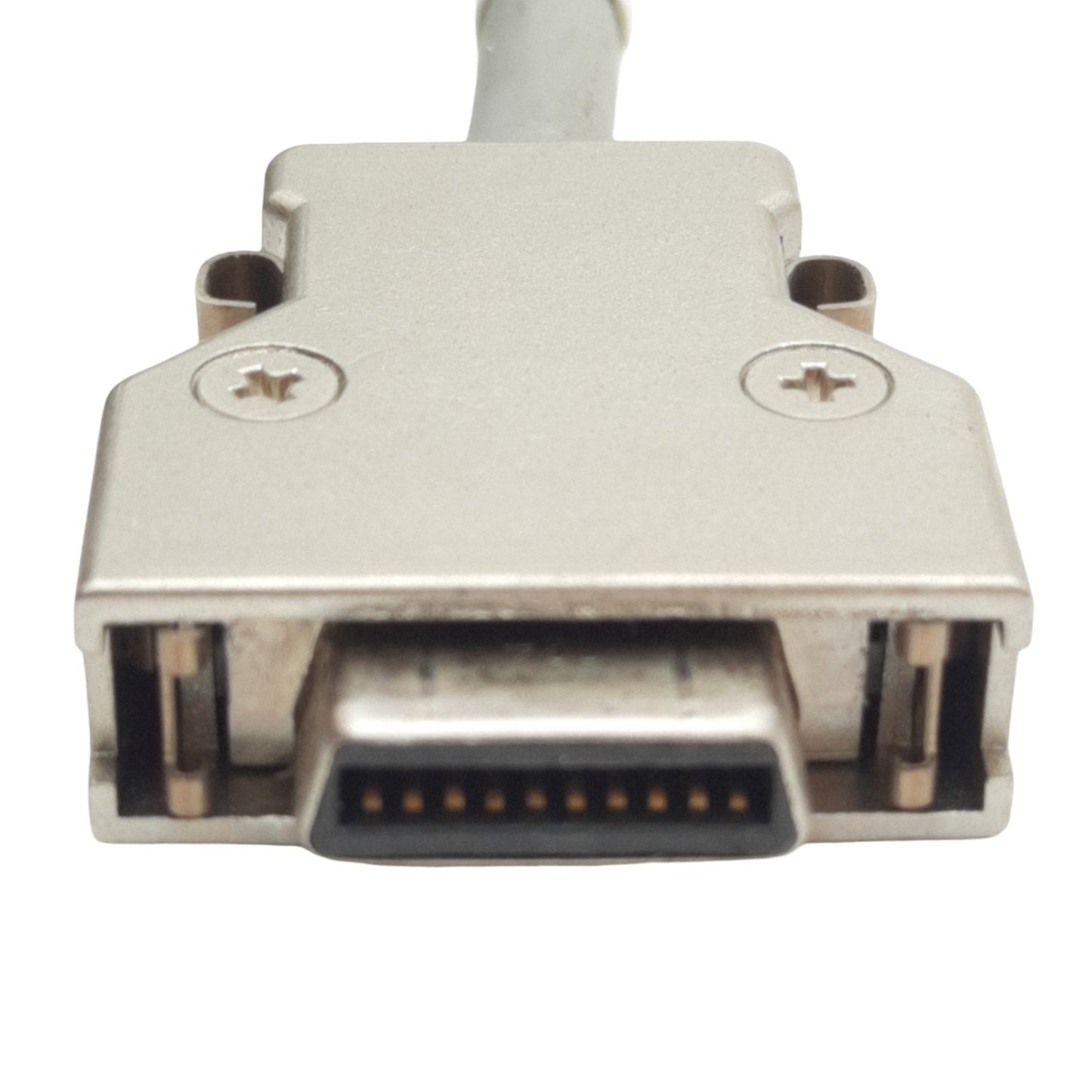 Used Denso 410141-1750 Robot Controller I/O Cable For "HAND I/O" 20-Pins, 8m Length