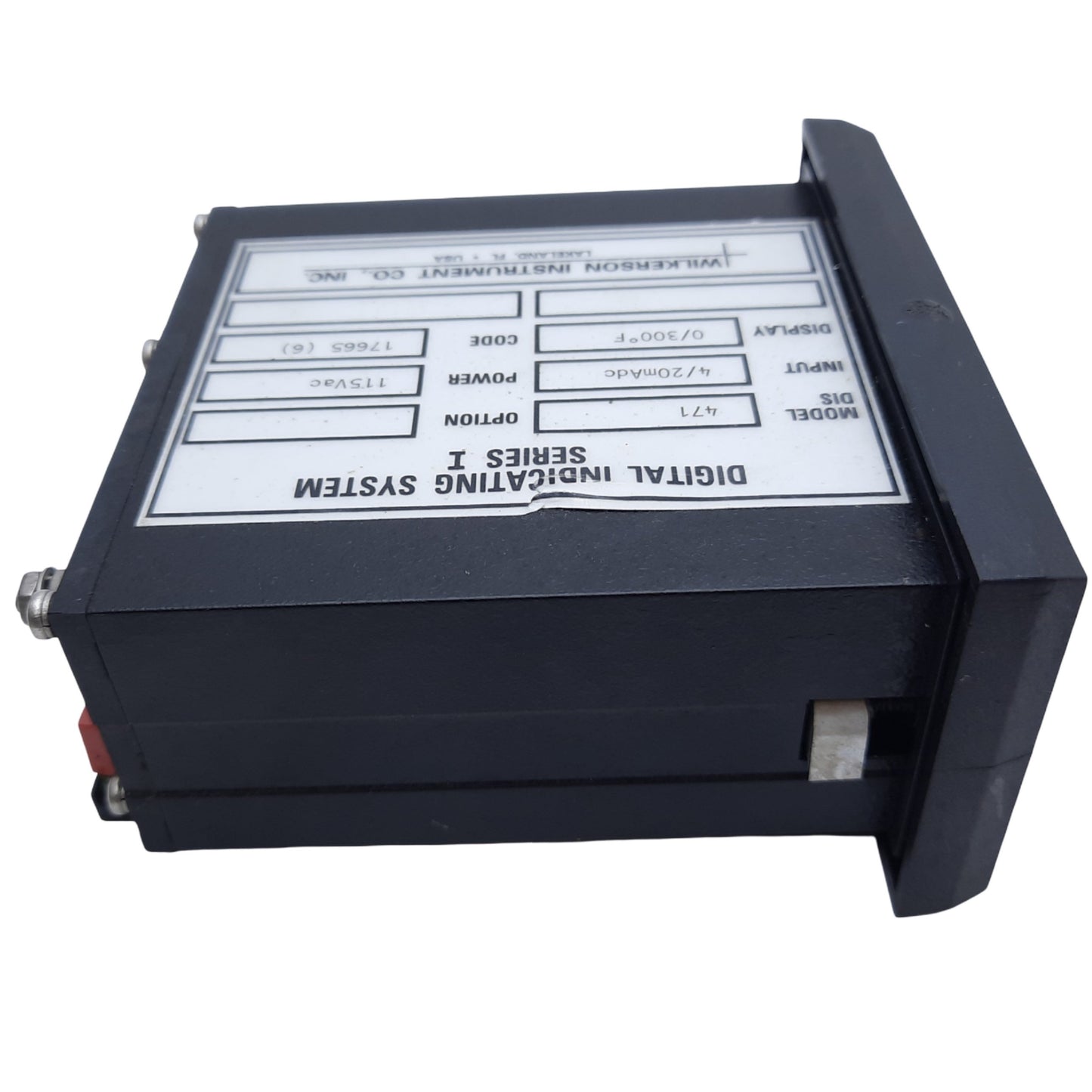 Used Wilkerson DIS471 DC Input Process Indicator, Input 4/20mAdc, 115V AC