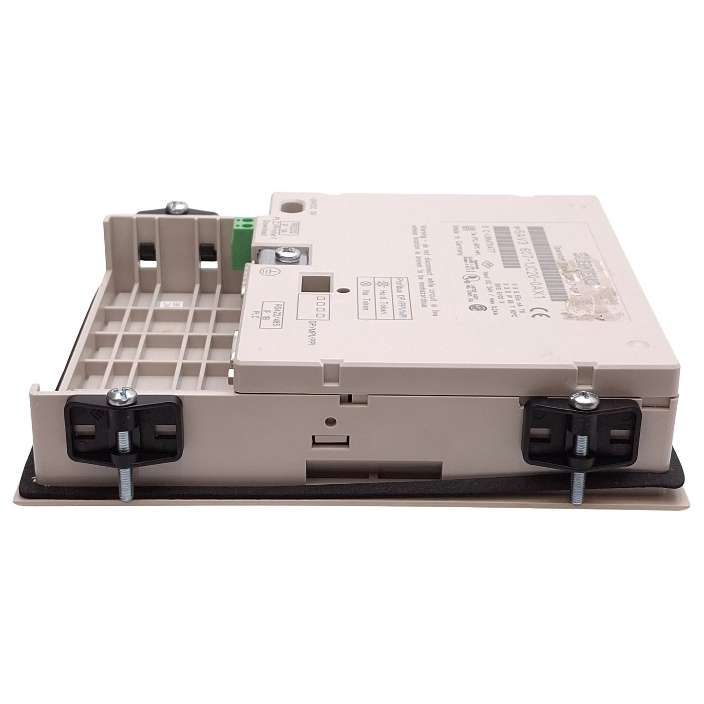 Used Siemens 6AV3 607-1JC20-0AX1 Simatic OP7 Operator Panel 4-Line 20-Character 24VDC