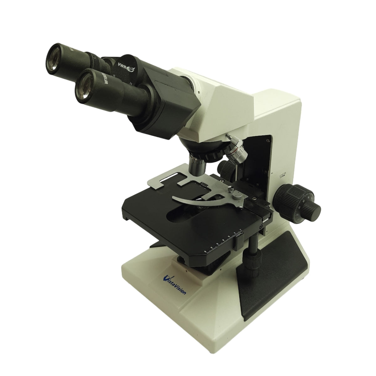 Used Vista Vision VWR Upright Binocular Compound Microscope, 10x Plan Eyepieces