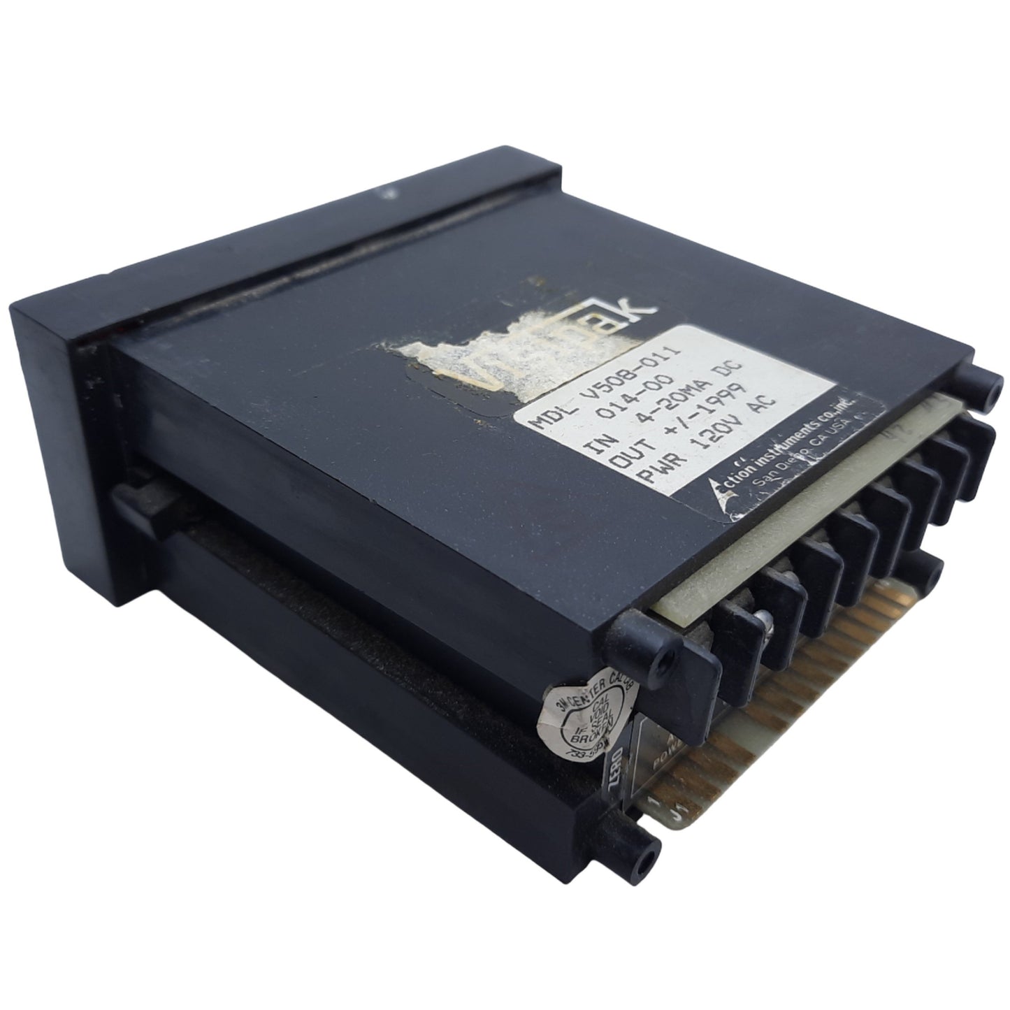 Used Action Instruments V508-011-014-00 Digital Process Indicator, Power 120VAC