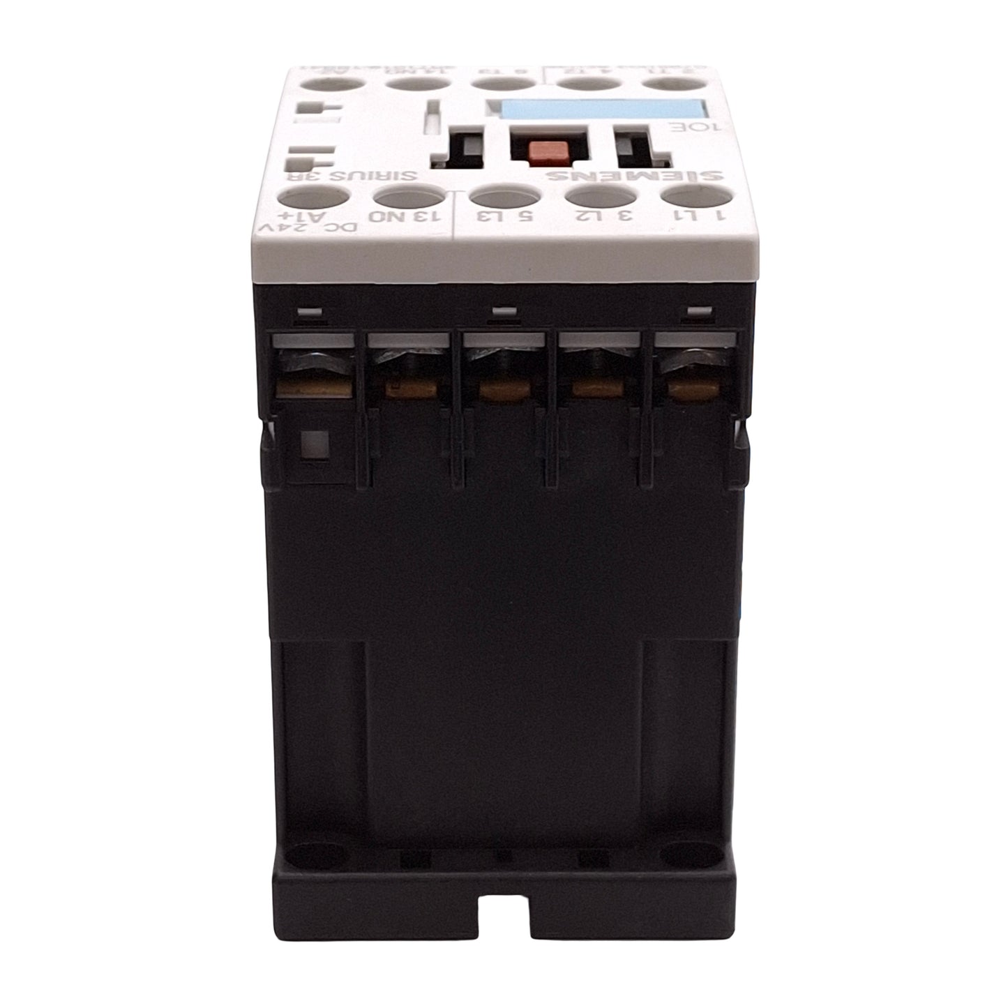 Used Lot of 2 Siemens 3RT1016-1BB41 Contactor, 3P+NO Aux, 4kW @ 400VAC 9A, 24VDC Coil