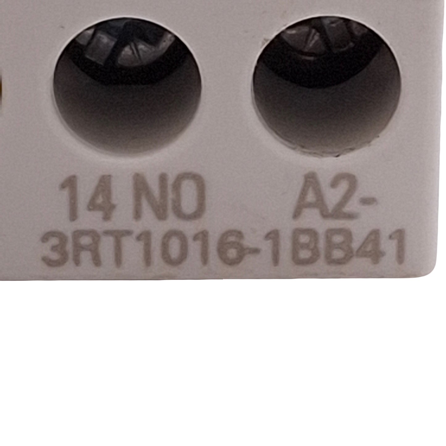 Used Lot of 2 Siemens 3RT1016-1BB41 Contactor, 3P+NO Aux, 4kW @ 400VAC 9A, 24VDC Coil
