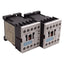 Used Lot of 2 Siemens 3RT1016-1BB41 Contactor, 3P+NO Aux, 4kW @ 400VAC 9A, 24VDC Coil