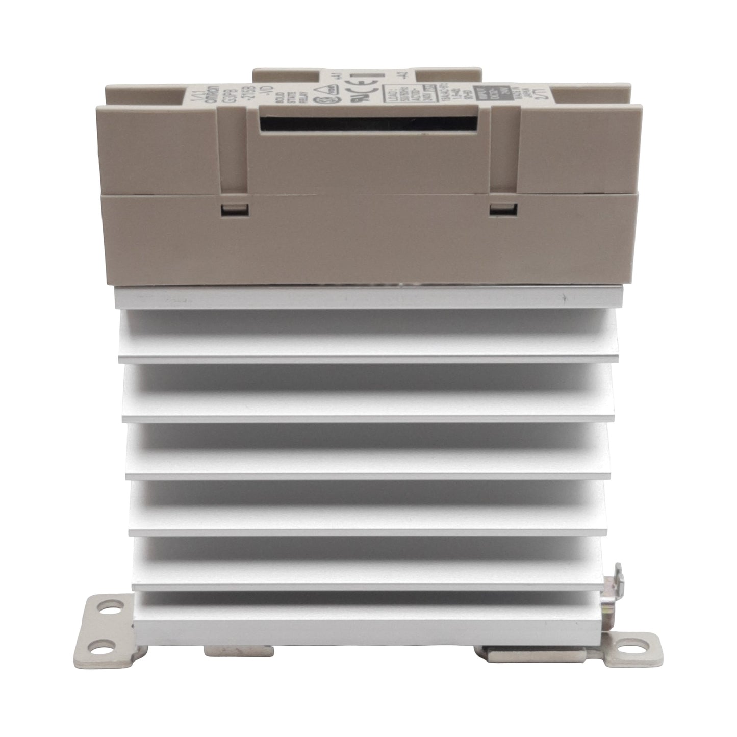 Used Omron G3PB-215B-VD Heatsink Solid-State Relay, 12-24VDC In, 100-240VAC 15A Load