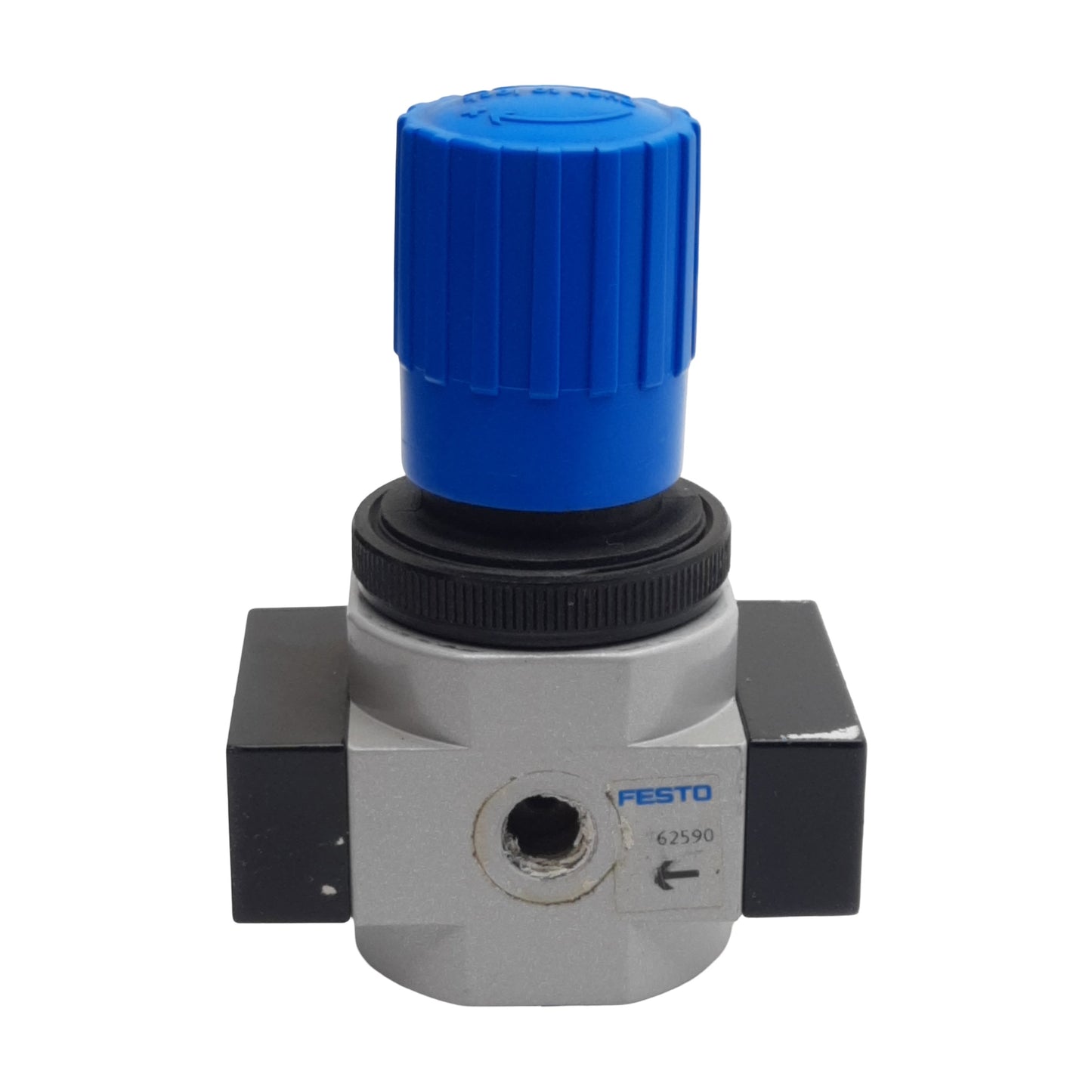Used Festo LR-1/8-D-O-MINI 162590 Pressure Regulator, G1/8in, 800l/min, 0.5-12bar