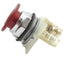 Used Schneider Electric 9001SKR9RH13 Red Maintained Push/Pull Button ø30mm, 1NO+1NC