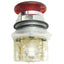 Used Schneider Electric 9001SKR9RH13 Red Maintained Push/Pull Button ø30mm, 1NO+1NC