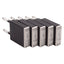 Used Lot of 5 Siemens 3RT1916-1EH00 Surge Suppressor For Size S00 Contactor 24-250VDC