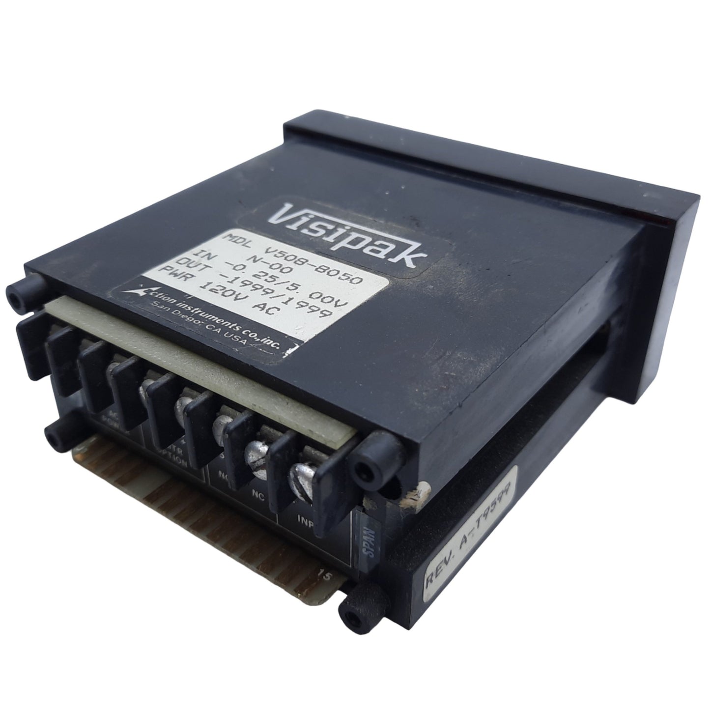 Used Action Instruments V508-011-8050-N-0 Digital Process Indicator, Power 120V AC