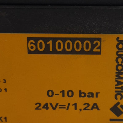 Used Asco Joucomatic 60100002 Proportional Valve, G1/4in, ø6mm, 0-10bar, 24VDC Coil
