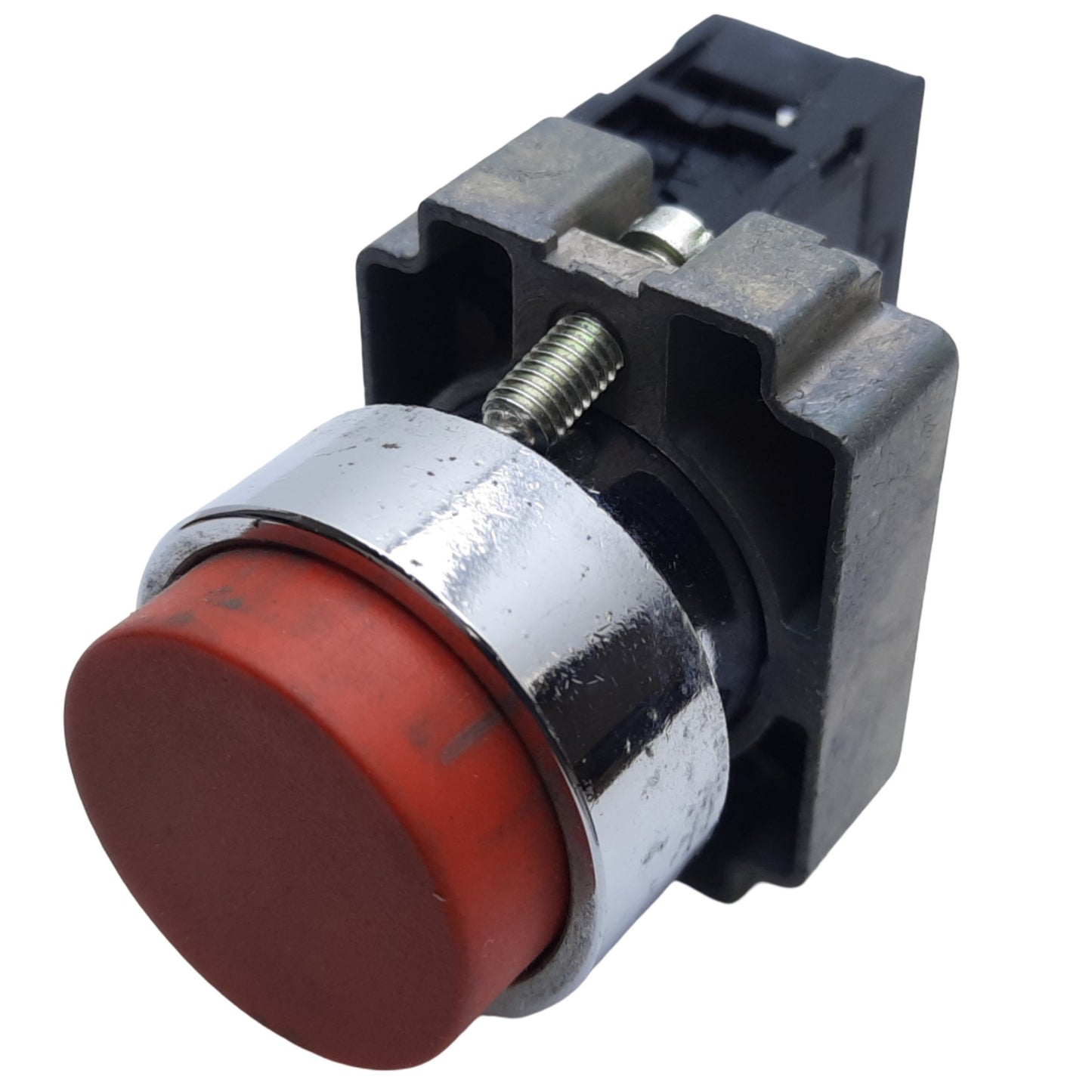 Used Schneider Electric ZB4BL4 Extended Push Button, Momentary, 1NO, ø22mm 600VAC/DC