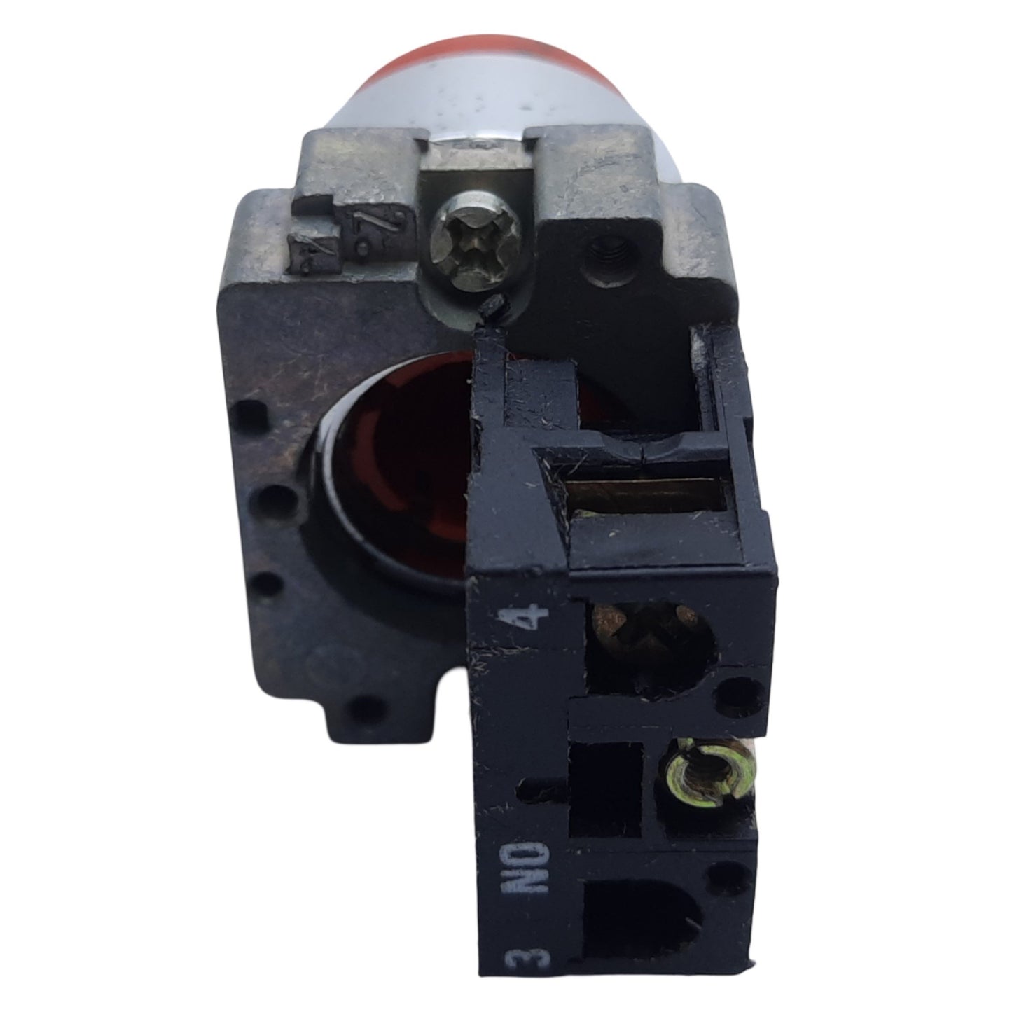 Used Schneider Electric ZB4BL4 Extended Push Button, Momentary, 1NO, ø22mm 600VAC/DC