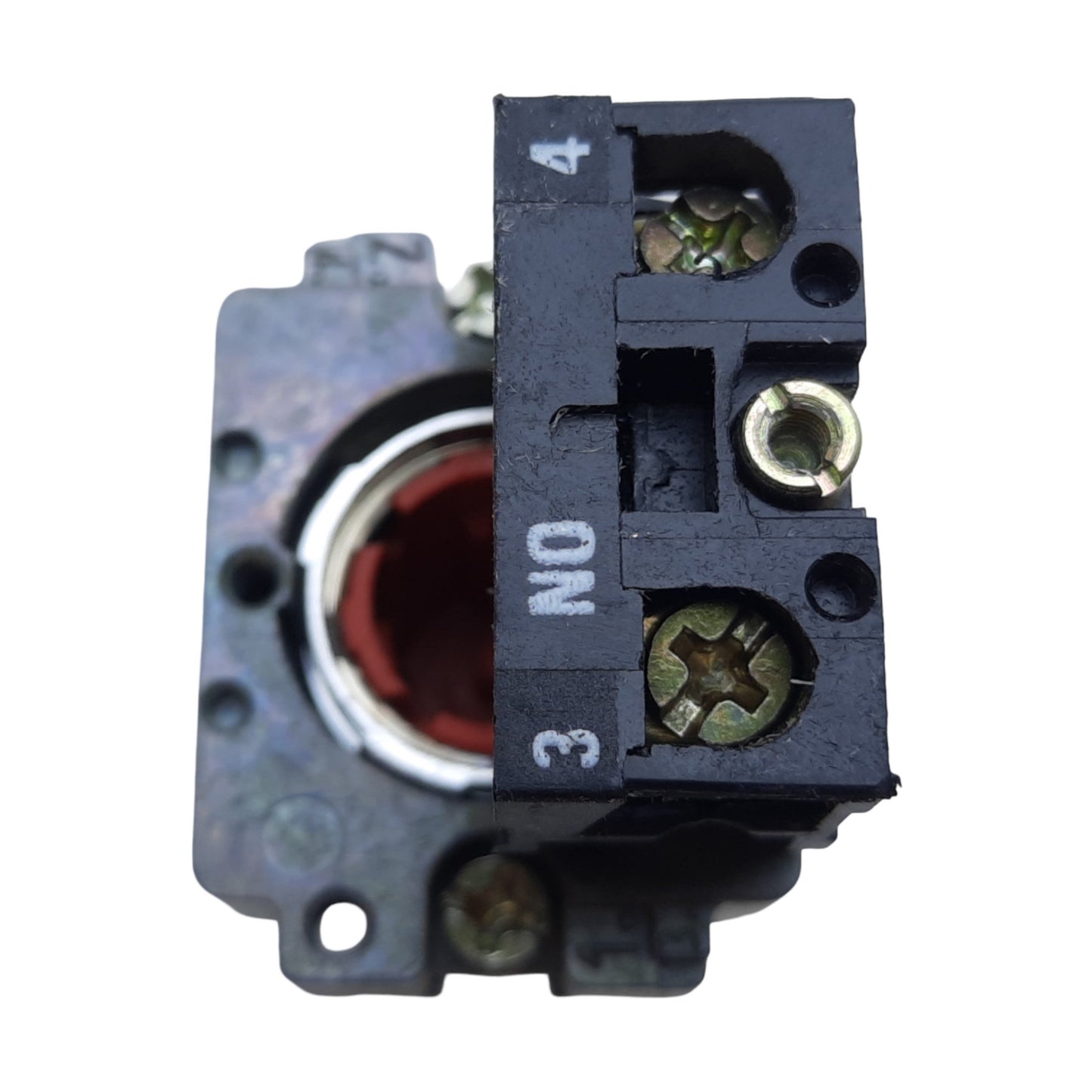 Used Schneider Electric ZB4BL4 Extended Push Button, Momentary, 1NO, ø22mm 600VAC/DC