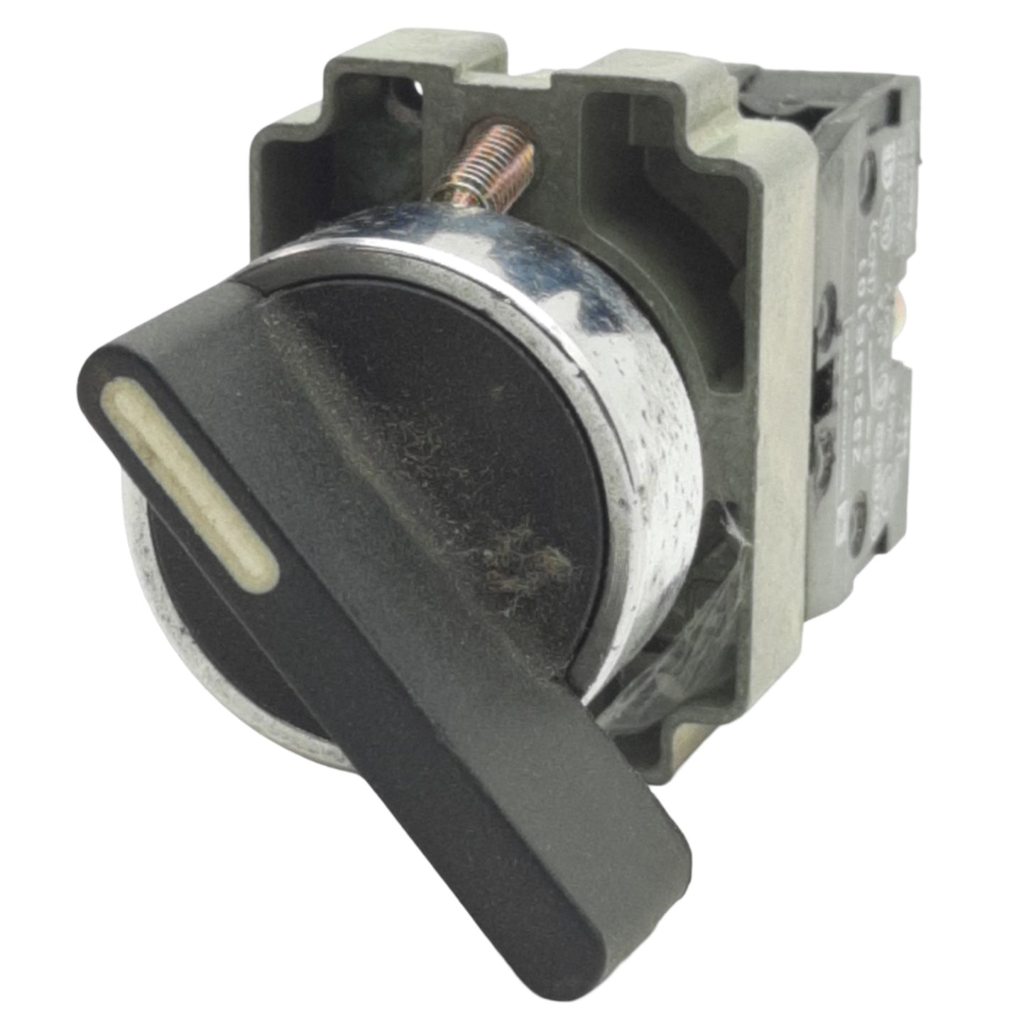 Used Schneider Electric XB4BJ21 2-Position Maintained Selector Switch ø22mm, 1NO