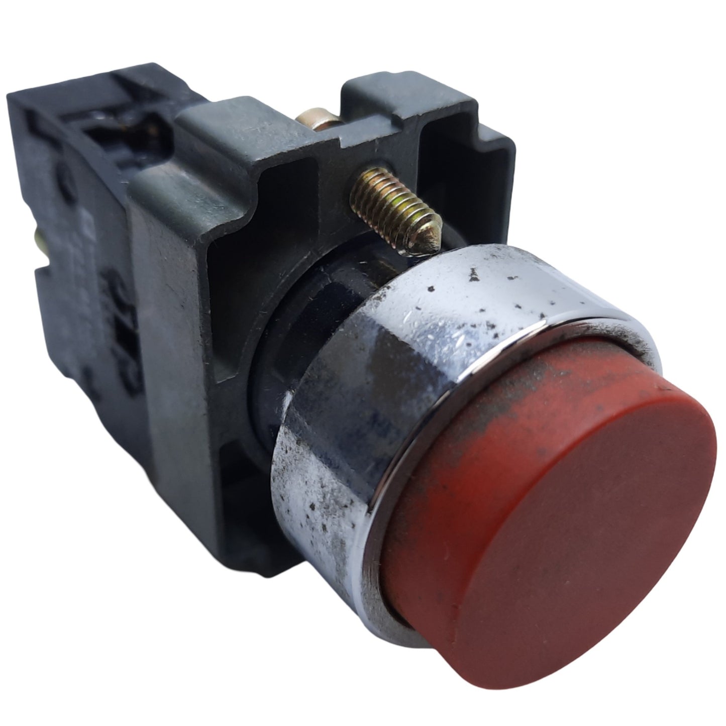 Used Schneider Electric ZB4BL4 Extended Push Button, Momentary, 1NC, ø22mm 600VAC/DC