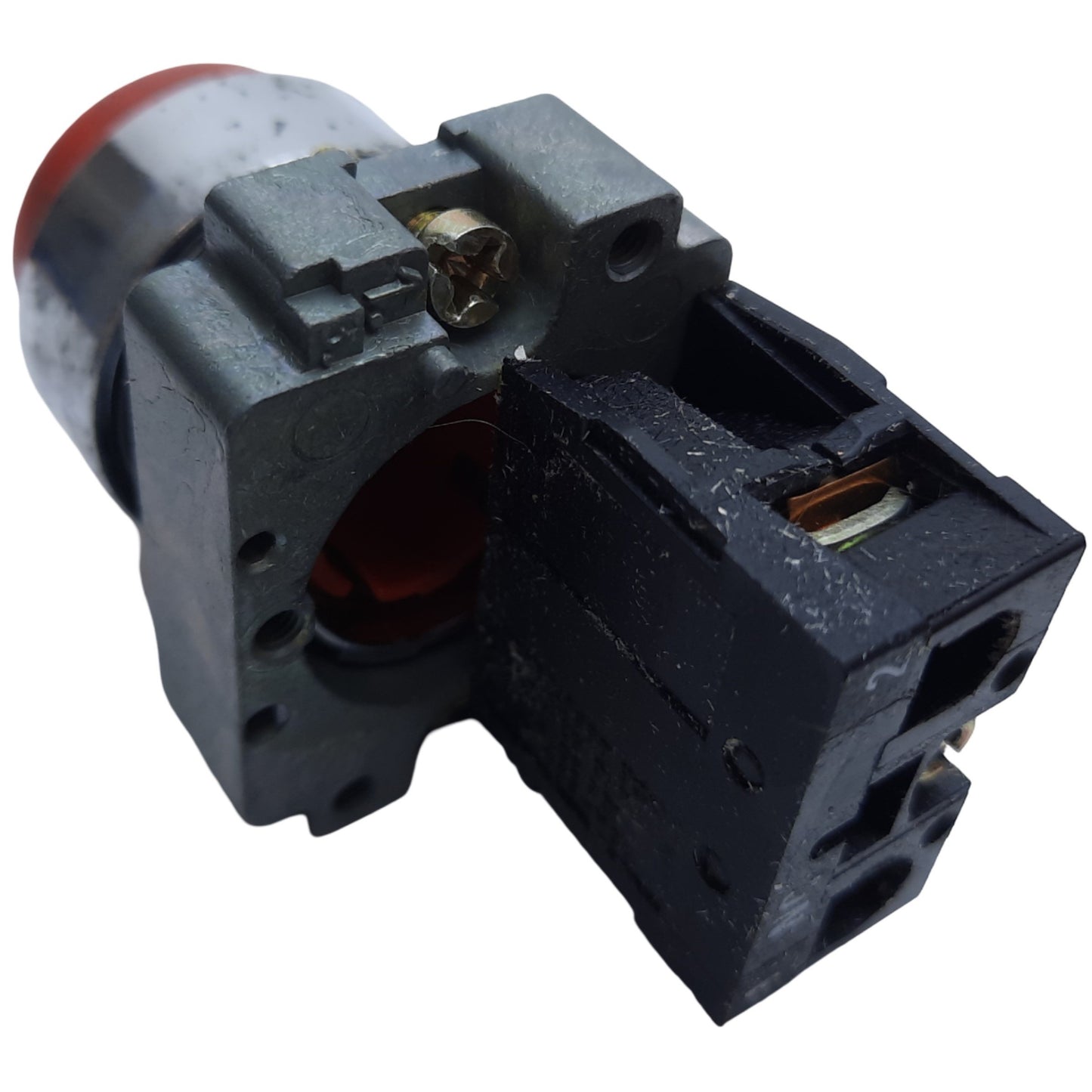 Used Schneider Electric ZB4BL4 Extended Push Button, Momentary, 1NC, ø22mm 600VAC/DC