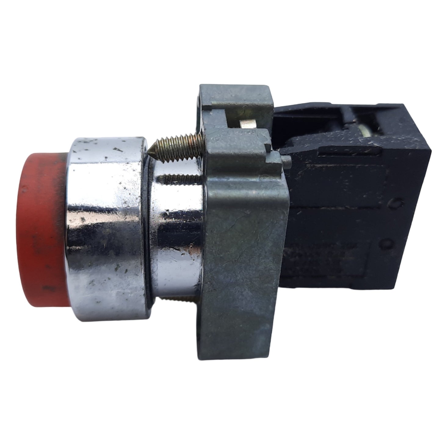 Used Schneider Electric ZB4BL4 Extended Push Button, Momentary, 1NC, ø22mm 600VAC/DC