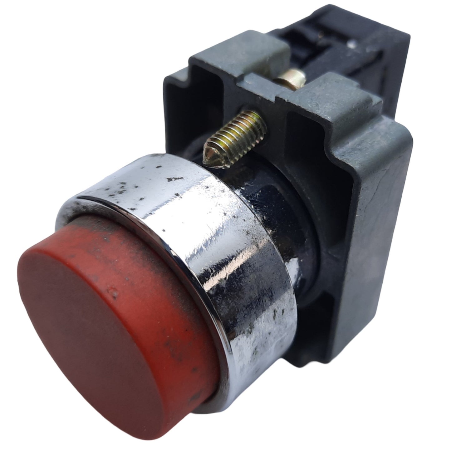 Used Schneider Electric ZB4BL4 Extended Push Button, Momentary, 1NC, ø22mm 600VAC/DC