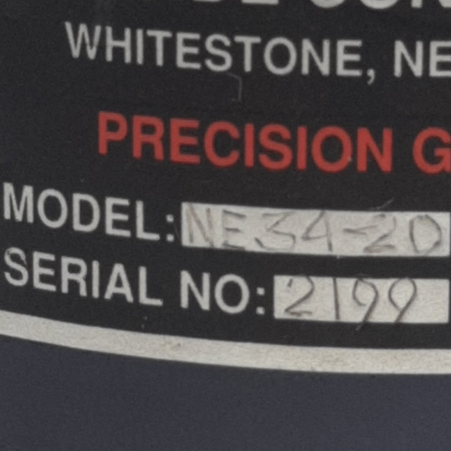 Used Bayside NE34-020 Precision Gearhead 5000RPM Max, 3.0lb, ø12.7mm, 31.8mm Length