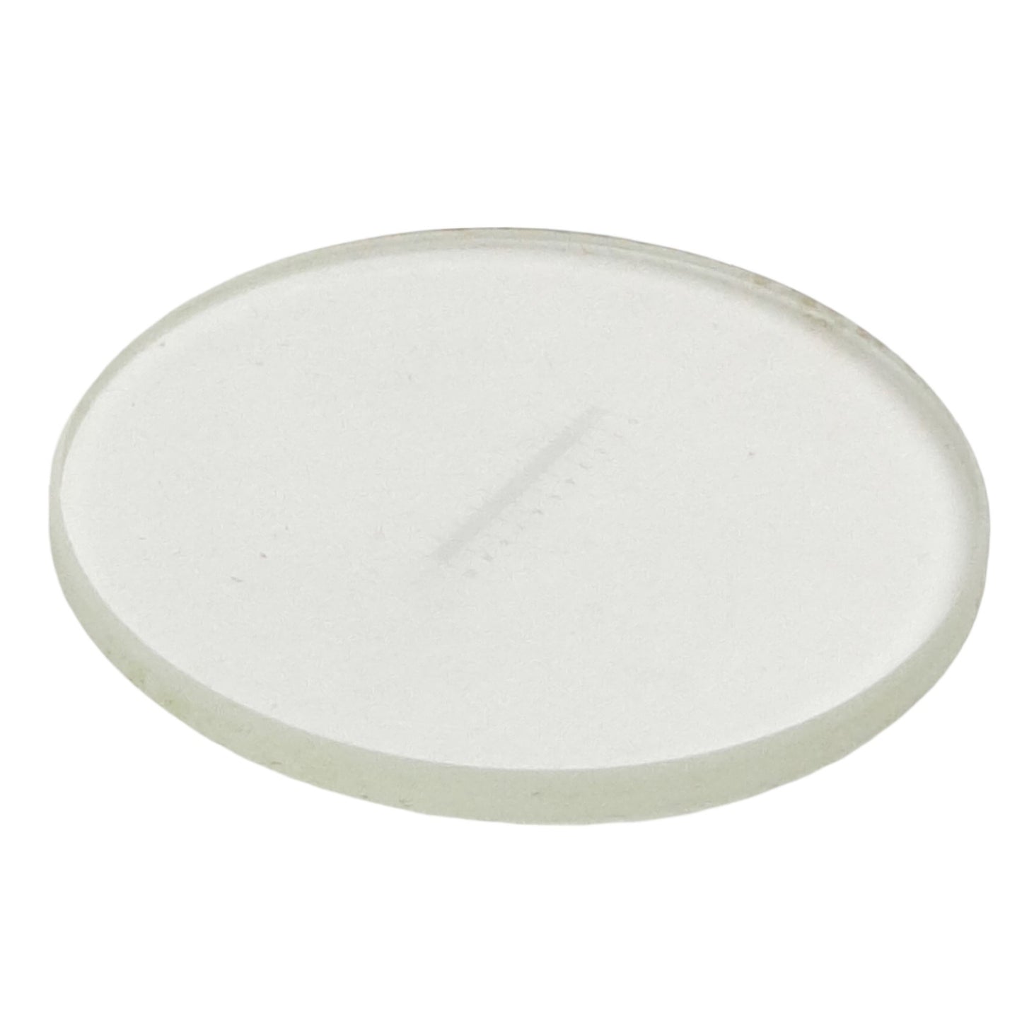 Used Microscope Eyepiece Reticule/Scale 0-10mm, 0.1mm Graduations, ø23mm x 1.6mm Size