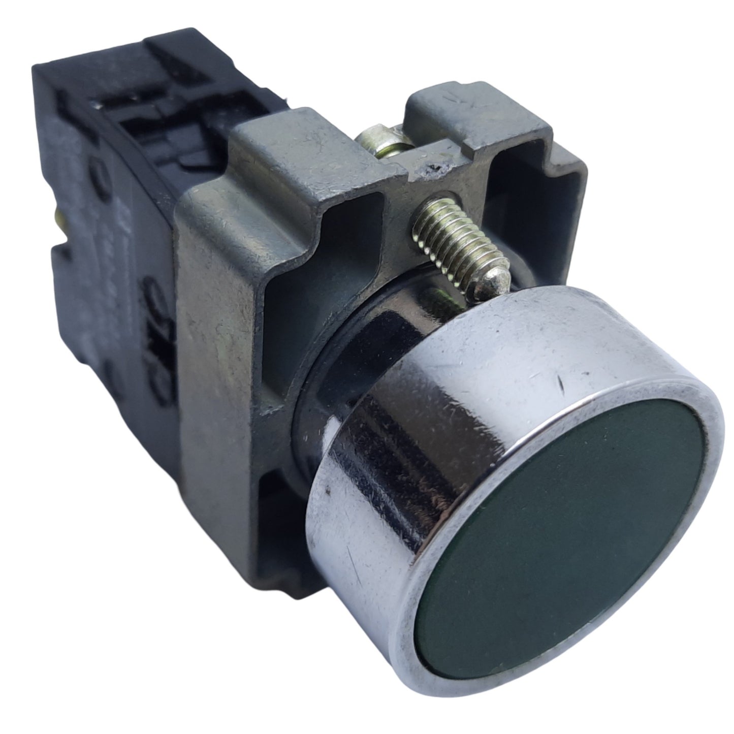 Used Schneider Electric ZB4BA3 Flush Push Button, Momentary, 1NO, ø22mm 600VAC/DC