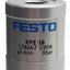 Used Festo KPE-16 178467 Clamping Unit, ø16mm Shaft, 1000N, 10bar, G1/8in, M6