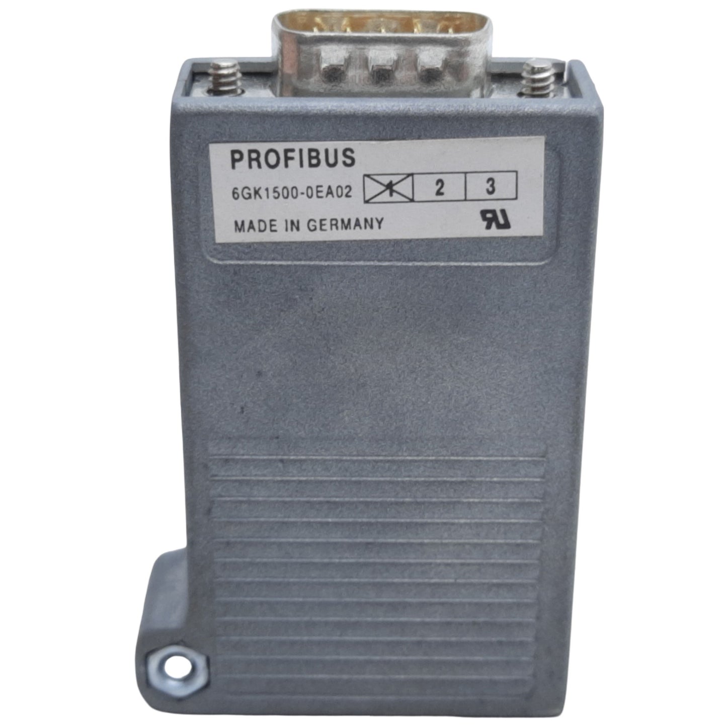 Used Siemens 6GK1500-0EA02 Sub-D Male Connector, 9-Pin, For PROFIBUS Cables