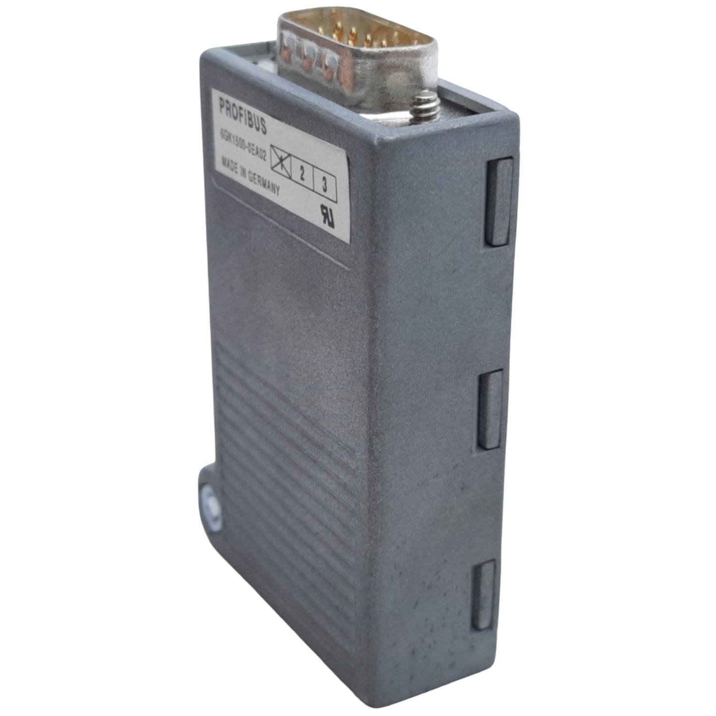 Used Siemens 6GK1500-0EA02 Sub-D Male Connector, 9-Pin, For PROFIBUS Cables