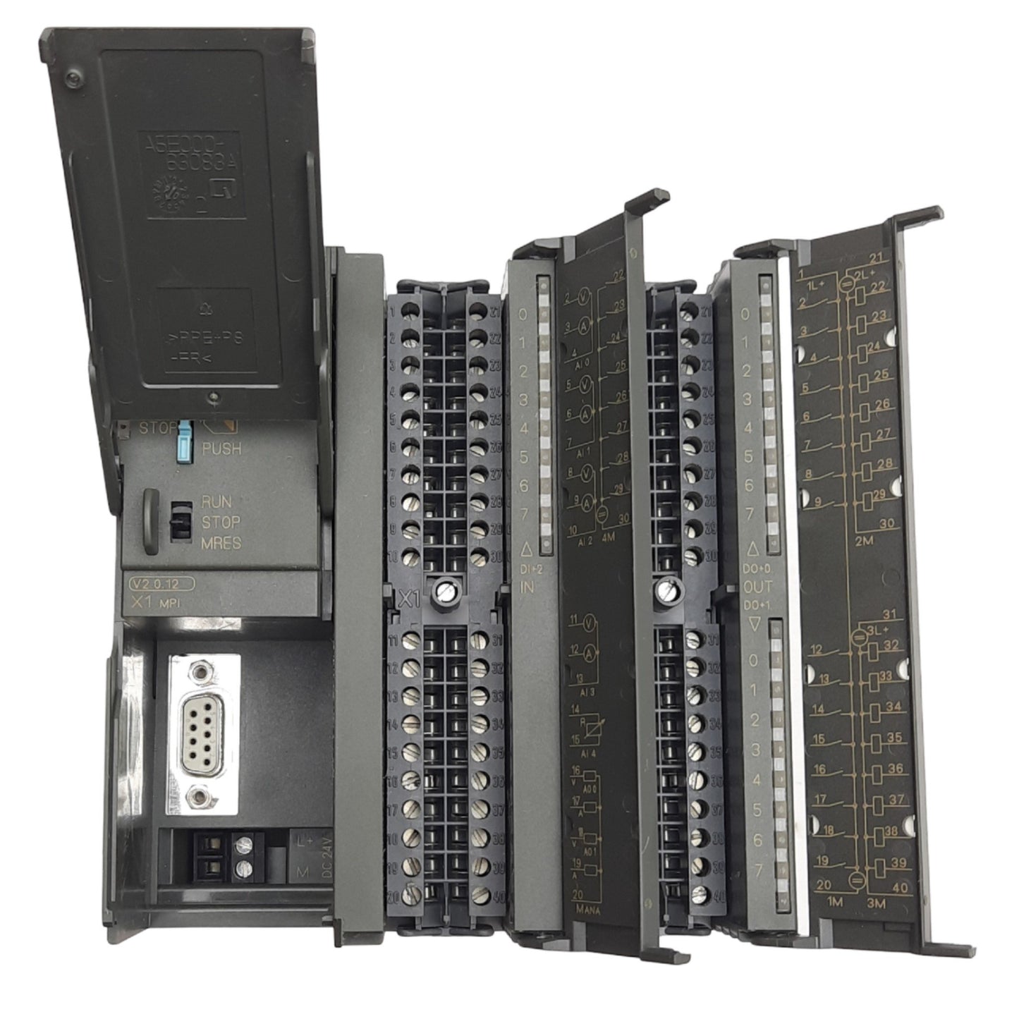 Used Siemens 6ES7313-5BF03-0AB0 SIMATIC S7 Compact CPU 24DI/16DO, 4AI/2AO, 64KB